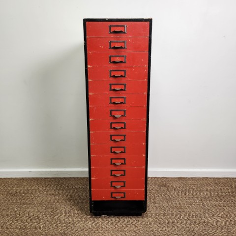 Vintage Draftsman Drawers or Specimen Drawers