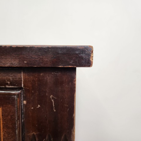 Vintage Flame Mahogany Side Cabinet