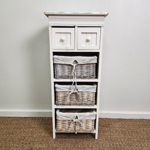 Small White Drawers Unit