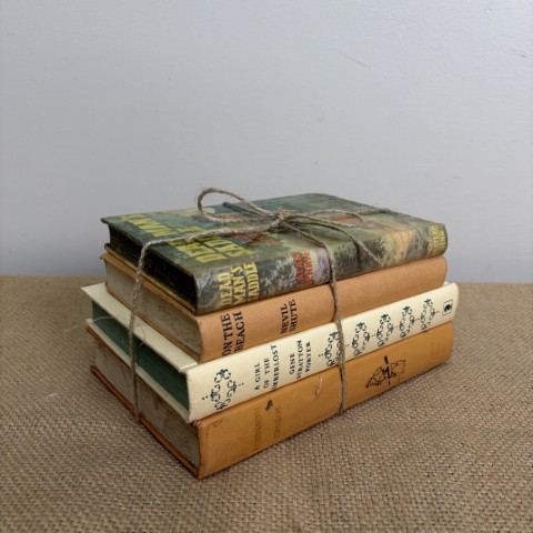 Vintage Book Stack 17