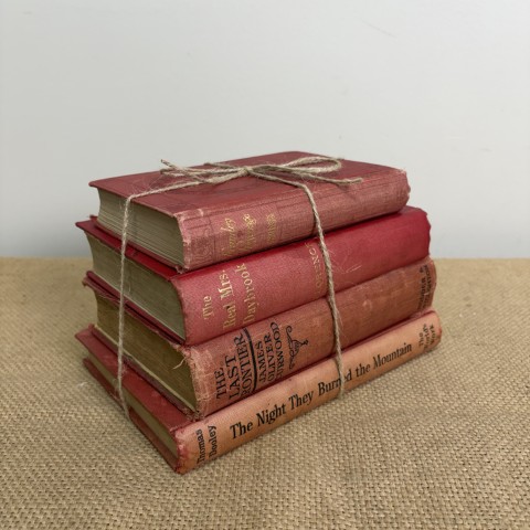 Vintage Book Stack 22
