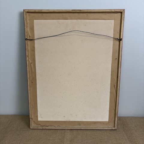 Vintage P.J. Redoute Botanical Print "Calville Blanc"