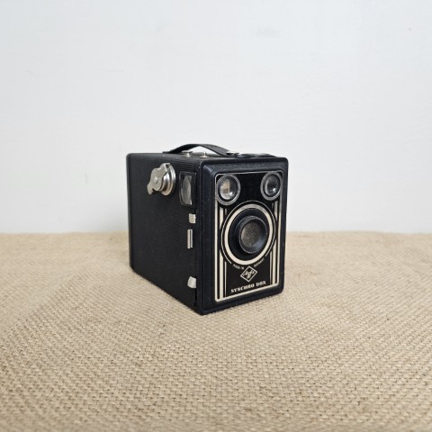 1950s Vintage Agfa Syncro Box Film Camera