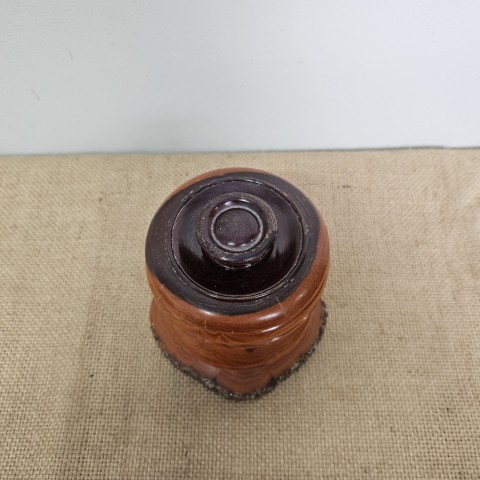 Vintage Timber Burl Cannister