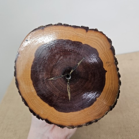 Vintage Timber Burl Cannister