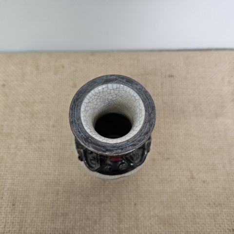 Vintage Nanjing Chinese Crackle Glaze Vase