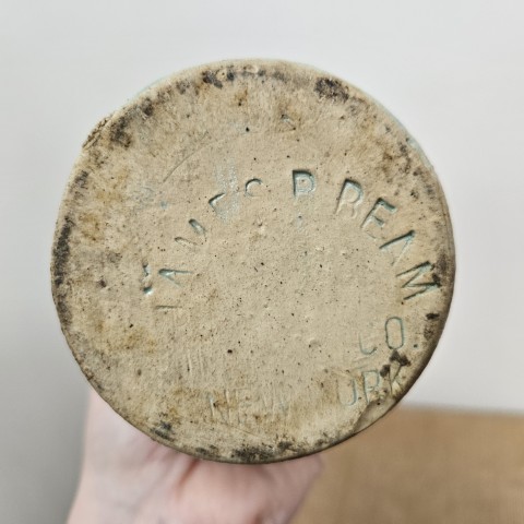 Vintage Beameister Stoneware Bottle - 'Zeller Schwarze Katz'
