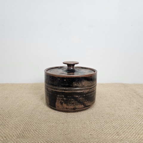 Australian Lidded Pottery Vessel