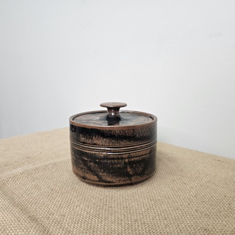 Australian Lidded Pottery Vessel - Image 2