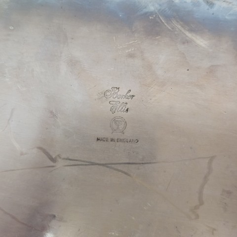 Silver Plated Serving Tray