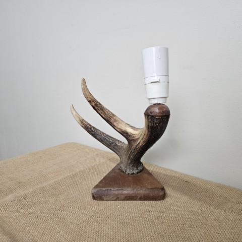 Vintage Antler Lamp