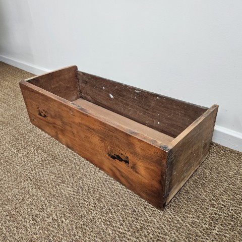 Rustic Timber Box or Planter - repurposed old drawer