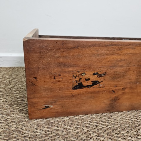 Rustic Timber Box or Planter - repurposed old drawer