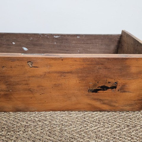 Rustic Timber Box or Planter - repurposed old drawer
