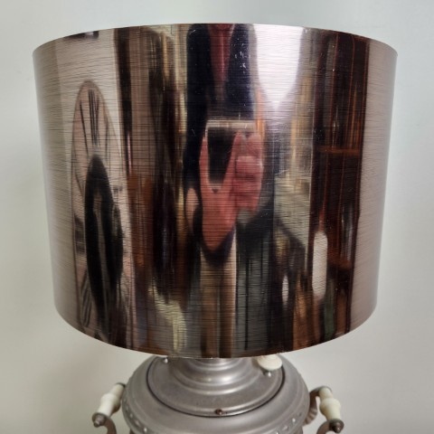 Upcycled Samovar Lamp