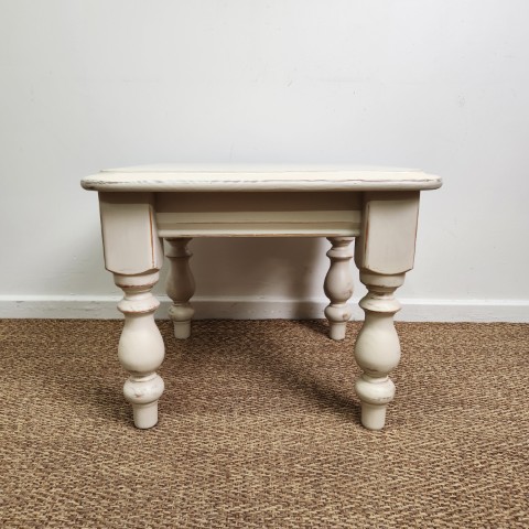 Country Style Side Table (Annie Sloan Country Grey Chalk Paint with Matt Lacquer)