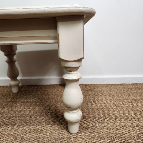Country Style Side Table (Annie Sloan Country Grey Chalk Paint with Matt Lacquer)