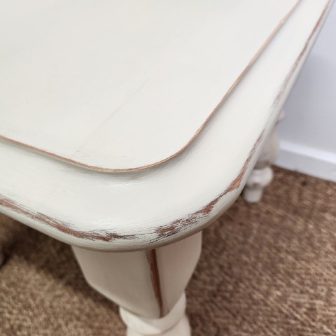 Country Style Side Table (Annie Sloan Country Grey Chalk Paint with Matt Lacquer)