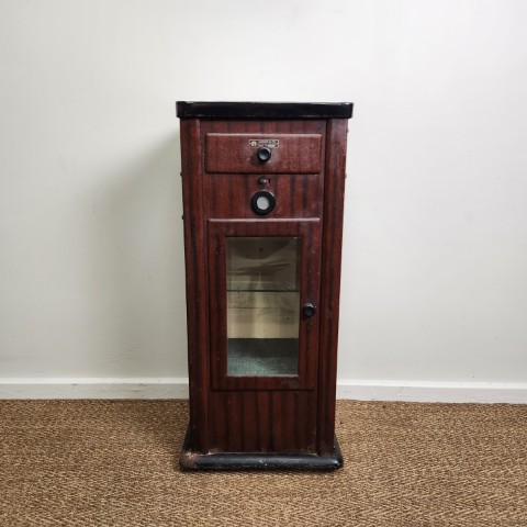 Rare Collectible 'J.Morita & Co' Japanese Dental Medical Cabinet