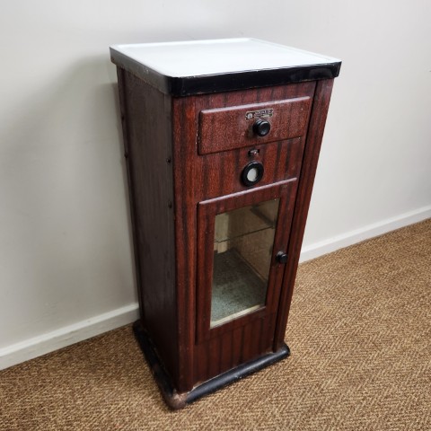 Rare Collectible 'J.Morita & Co' Japanese Dental Medical Cabinet
