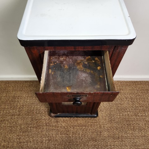 Rare Collectible 'J.Morita & Co' Japanese Dental Medical Cabinet