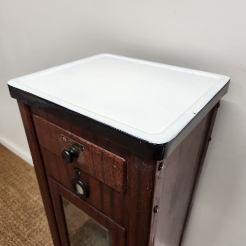 Rare Collectible 'J.Morita & Co' Japanese Dental Medical Cabinet