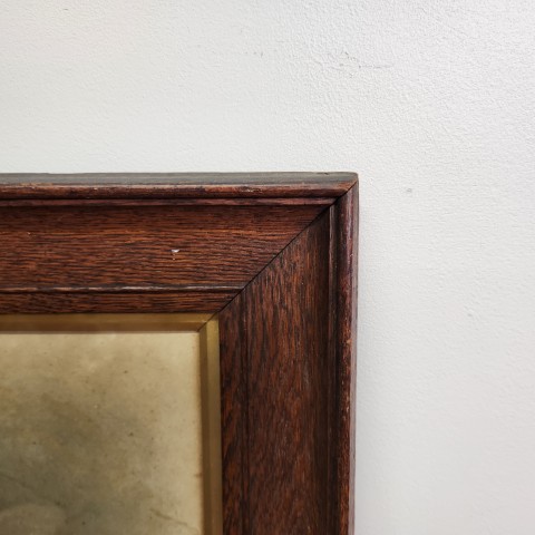 Antique Children Photo Framed