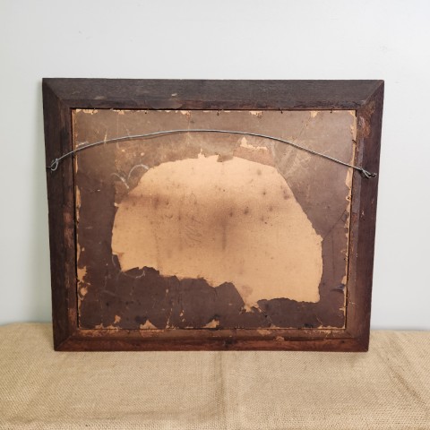Antique Children Photo Framed