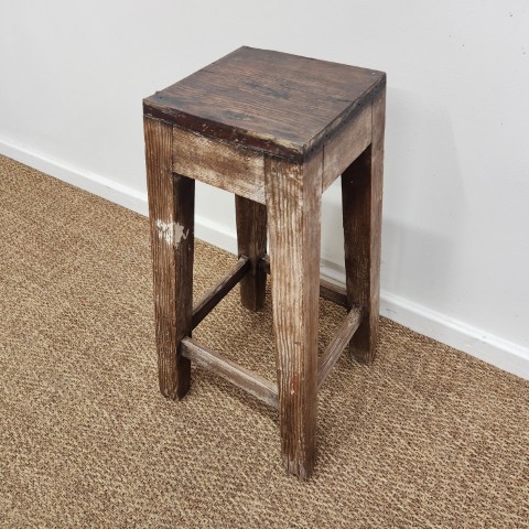 Rustic Timber Stool