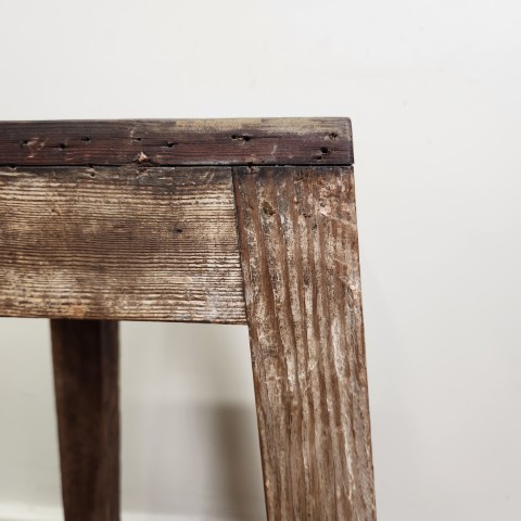 Rustic Timber Stool