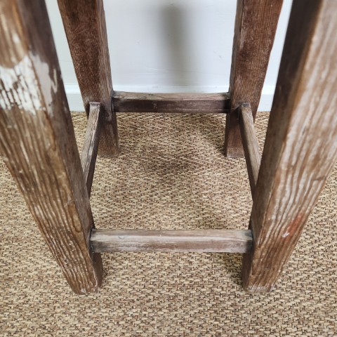 Rustic Timber Stool