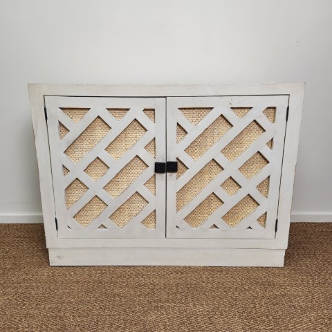 Caribbean Rattan 2 Door Cabinet
