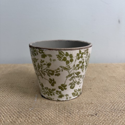 Green Botanical Planter