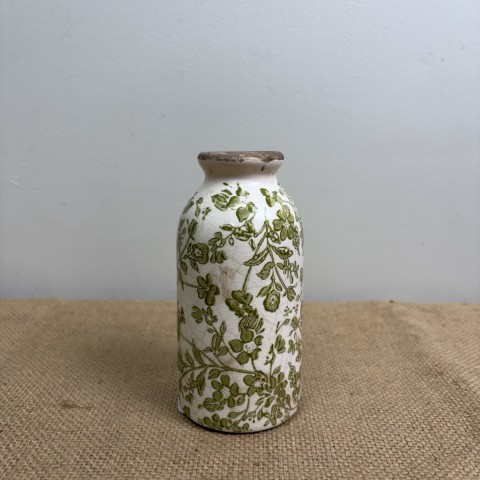 Green Botanical Bud Vase #2