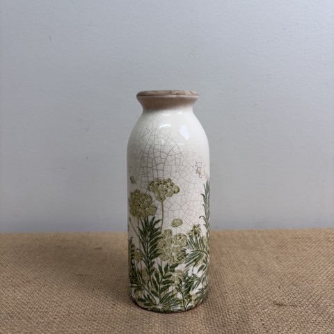 Green Palms Bud Vase #1
