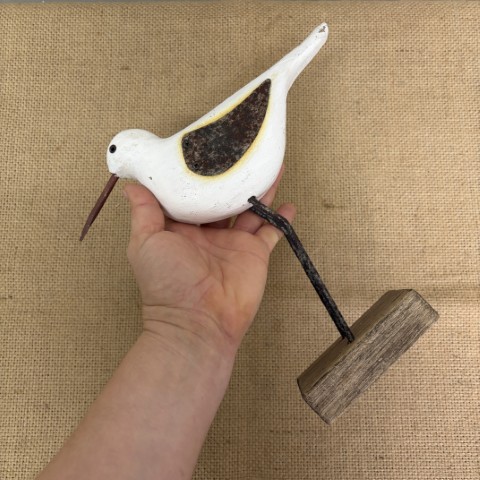 Large Seabird on Stand