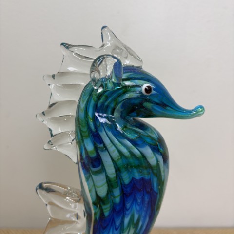 Art Glass Seahorse