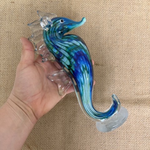 Art Glass Seahorse