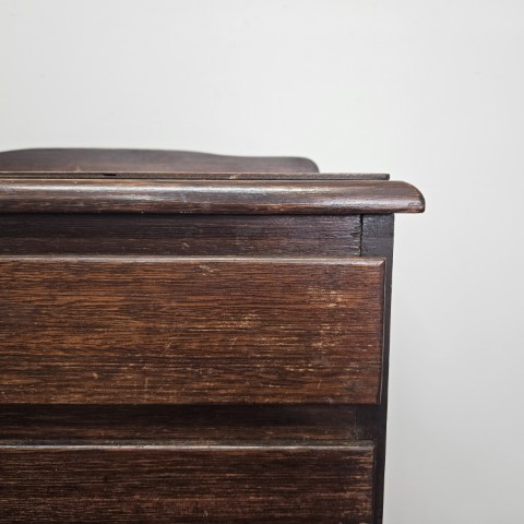 Vintage Timber Tallboy with 6 Drawers