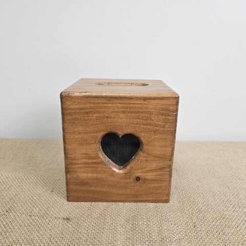 Timber Tissue Box Cover