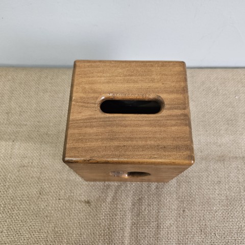 Timber Tissue Box Cover