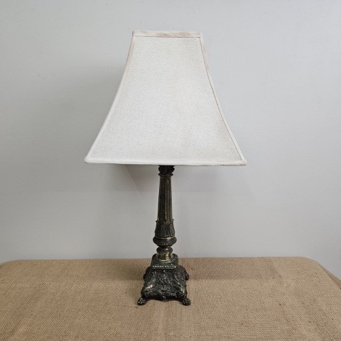 French Style Vintage Brass Lamp