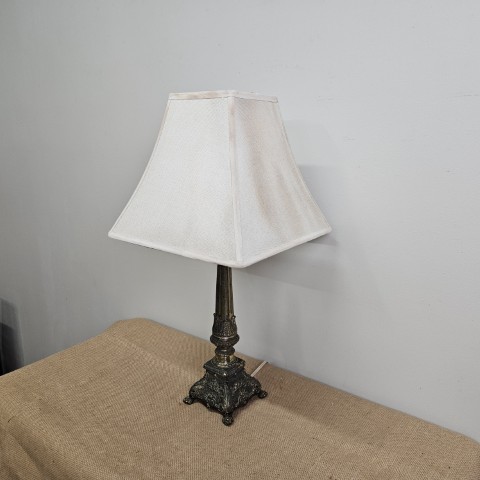 French Style Vintage Brass Lamp