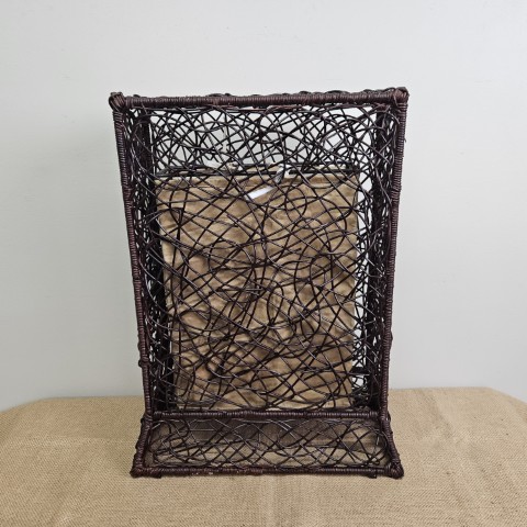 Mid-Century Rattan Lamp #2