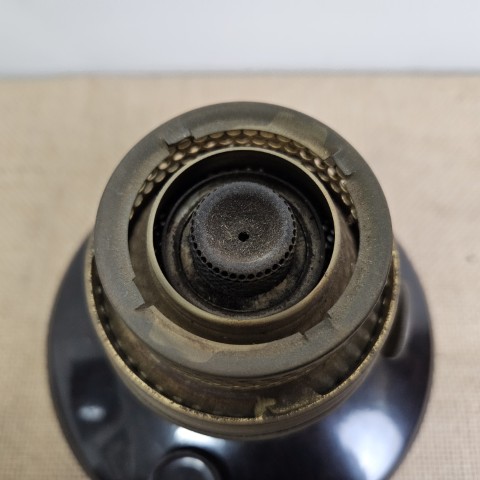 Antique Aladdin Oil Lamp with Bakelite Base