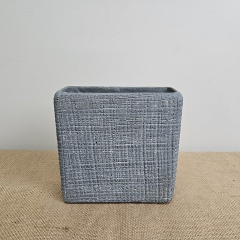 Cement Rectangular Vase #2