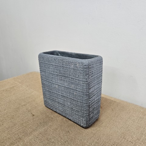 Cement Rectangular Vase #2