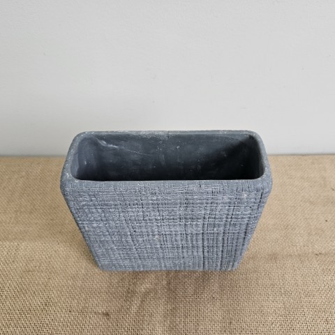 Cement Rectangular Vase #2