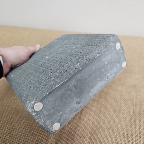 Cement Rectangular Vase #2