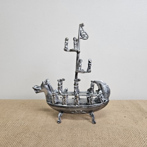 Die-Cast Aluminium Boat Sculpture #1